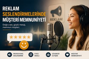 Reklam Seslendirmelerinde Müşteri Memnuniyeti