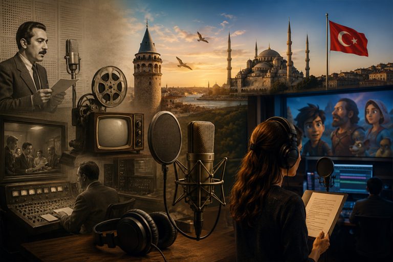 Türkiye'de Seslendirme Tarihi: Geçmişten Günümüze Yolculuk